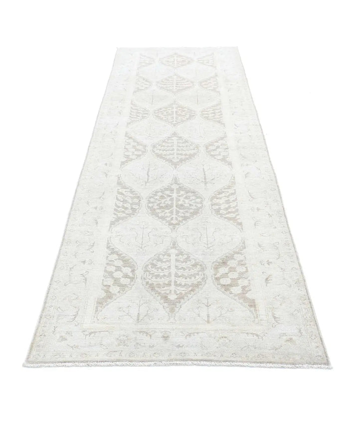 Hand Knotted Serenity Wool Rug 3' 2" x 10' 0" - No. AT370615