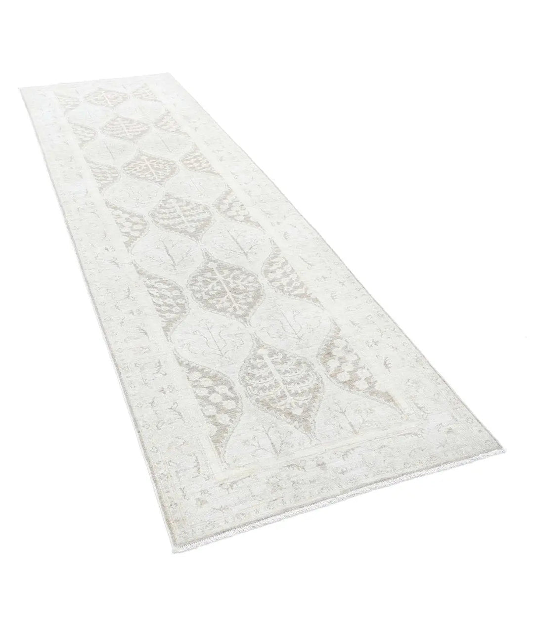 Hand Knotted Serenity Wool Rug 3' 2" x 10' 0" - No. AT370615