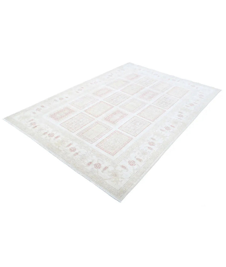 Afghan Serenity Rug 5' 6" x 7' 11" Hand-Knotted | No. AT31279
