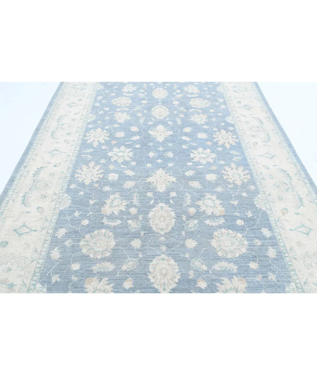 Afghan Serenity Rug 6' 6" x 13' 1" Hand-Knotted | No. AT75461