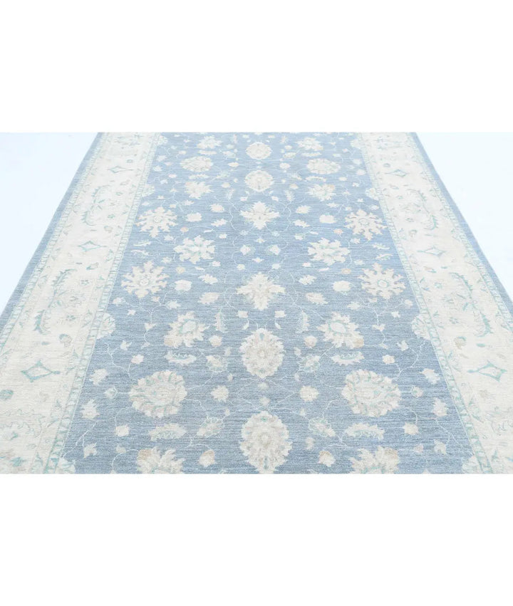Afghan Serenity Rug 6' 6" x 13' 1" Hand-Knotted | No. AT75461