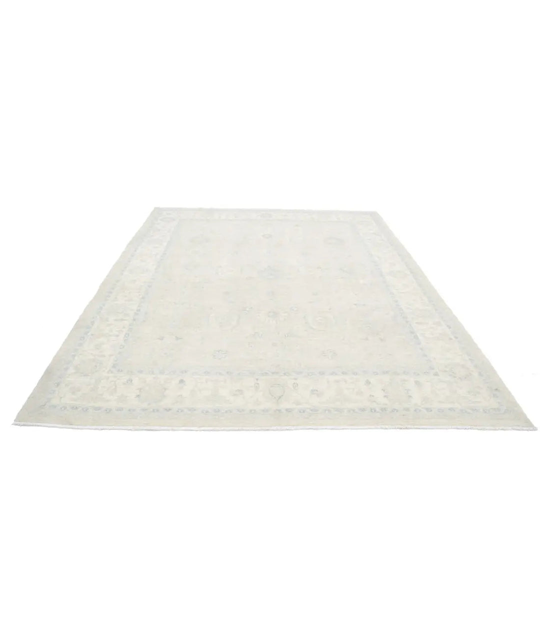 Afghan Serenity Rug 8' 1" x 9' 8" Hand-Knotted | No. AT38200