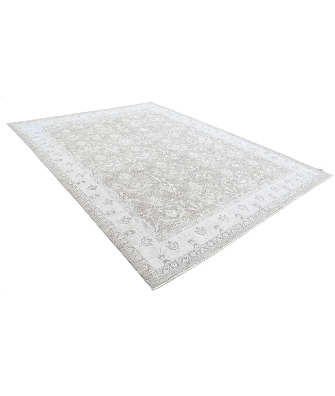 Afghan Serenity Rug 8' 9" x 11' 8" Hand-Knotted | No. AT37168