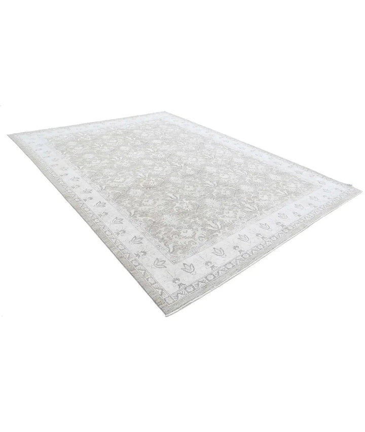 Afghan Serenity Rug 8' 9" x 11' 8" Hand-Knotted | No. AT37168