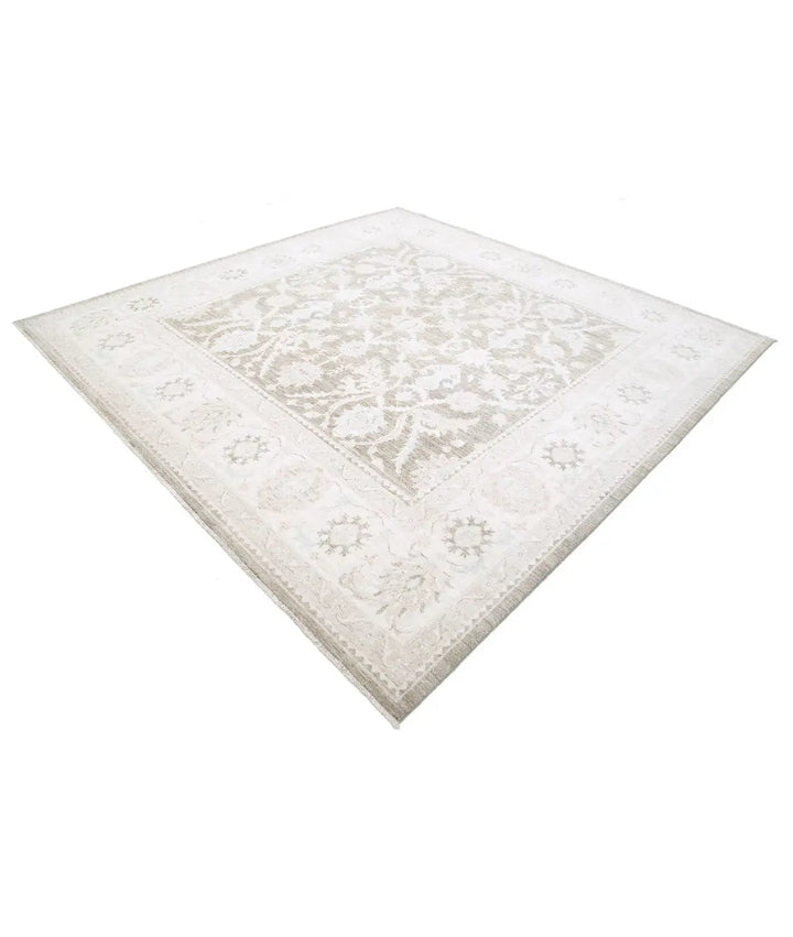 Afghan Serenity Rug 9' 6" x 9' 8" Hand-Knotted | No. AT86973