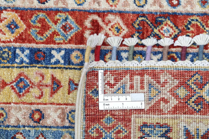 Afghan Shaal Rug 4' 11" x 6' 7" Hand-Knotted | No. AT35866