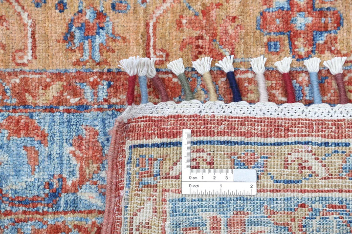 Hand Knotted Shaal Wool Rug 5' 5" x 8' 4" - No. AT602634
