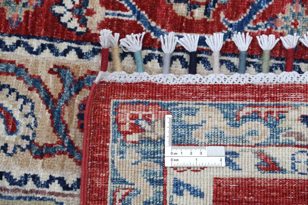 Afghan Shaal Rug 8' 10" x 11' 8" Hand-Knotted | No. AT47505