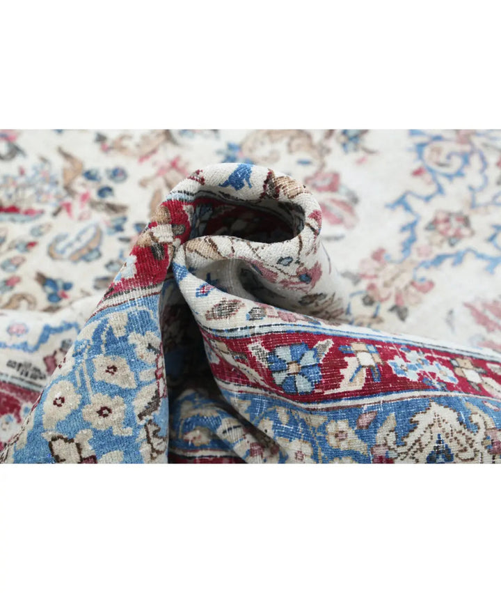 Afghan Vintage Distressed Rug 5' 10" x 8' 6" Hand-Knotted | No. AT85569