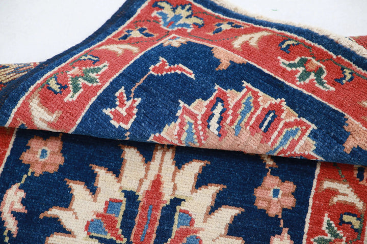 Afghan Ziegler Rug 1' 11" x 2' 11" Hand-Knotted | No. AT35246