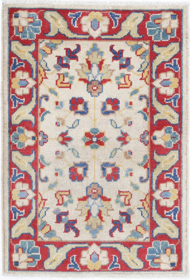 Hand Knotted Ziegler Farhan Gul Wool Rug 2' 0" x 2' 11" - No. AT21635