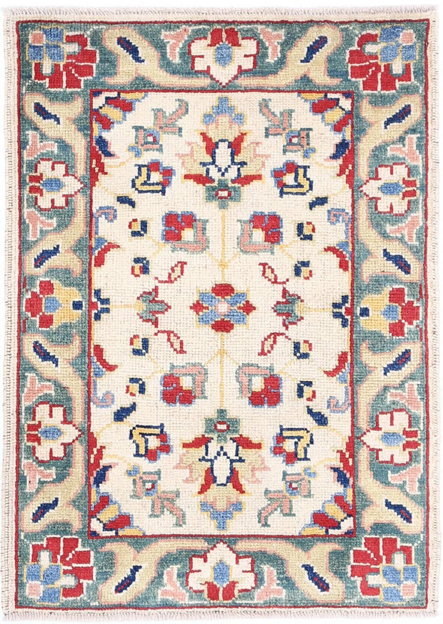 Hand Knotted Ziegler Farhan Gul Wool Rug 2' 0" x 2' 11" - No. AT80012