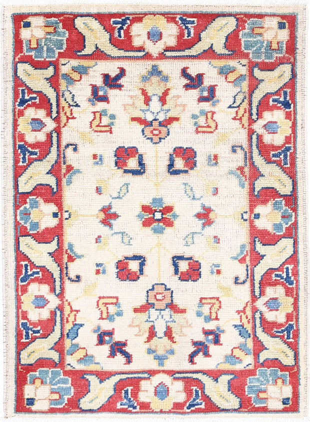 Hand Knotted Ziegler Farhan Gul Wool Rug 2' 0" x 2' 9" - No. AT70783