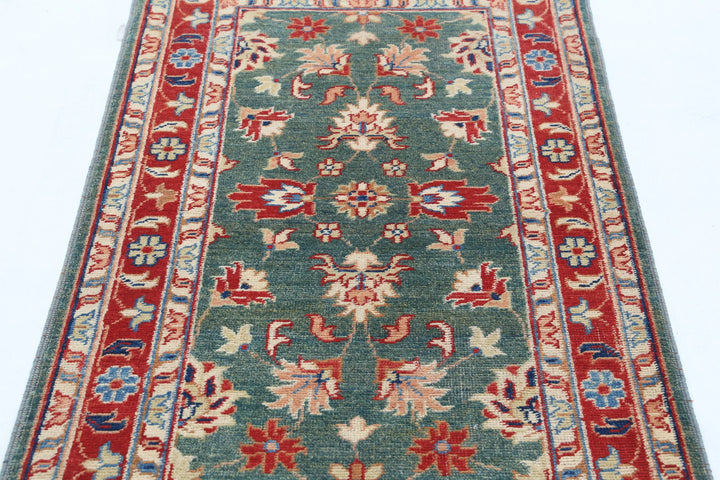 Afghan Ziegler Rug 2' 11" x 5' 0" Hand-Knotted | No. AT94770