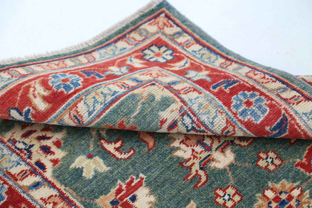 Afghan Ziegler Rug 2' 11" x 5' 0" Hand-Knotted | No. AT94770