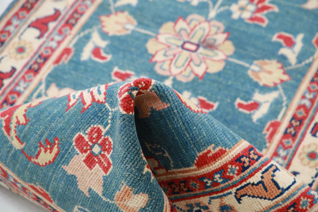 Afghan Ziegler Rug 2' 5" x 6' 5" Hand-Knotted | No. AT59732