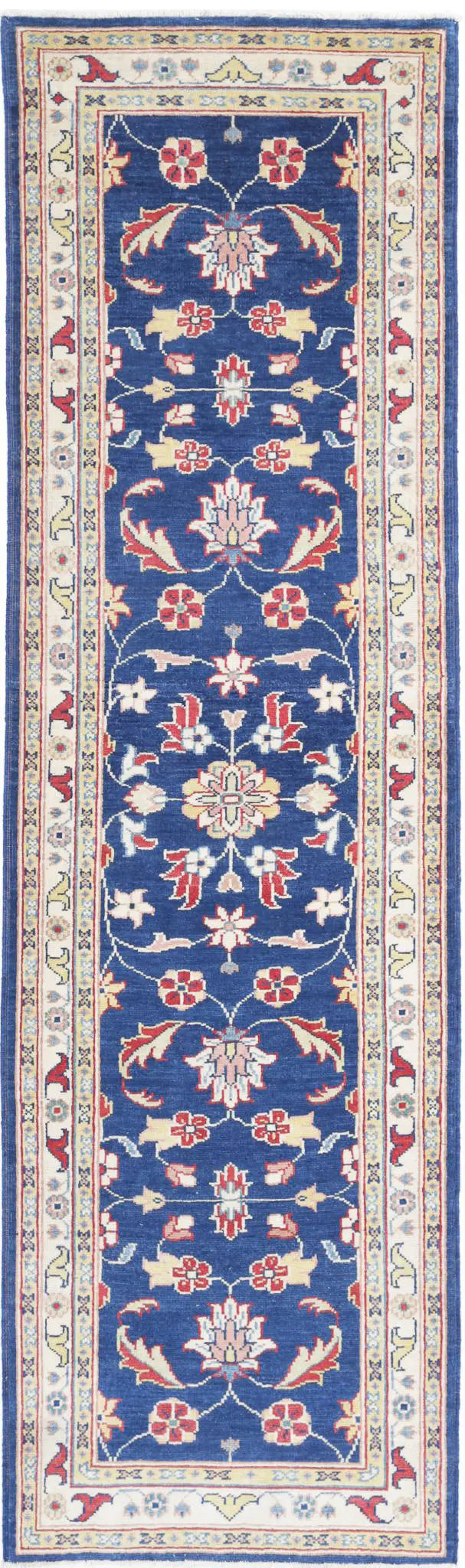 Afghan Ziegler Farhan Gul Rug 2' 5" x 9' 5" Hand-Knotted