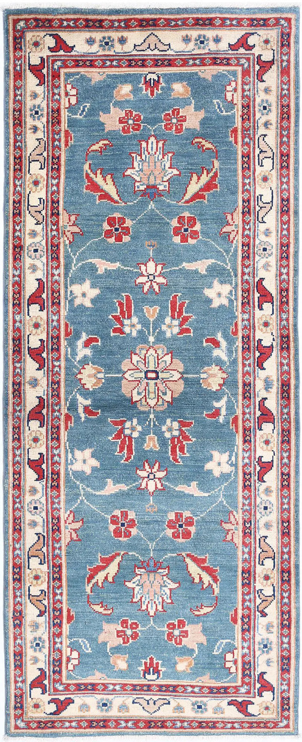 Hand Knotted Ziegler Farhan Gul Wool Rug 2' 6" x 6' 5" - No. AT39154