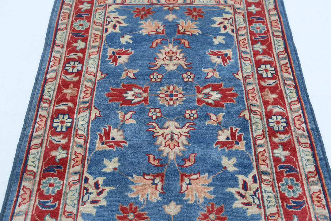 Afghan Ziegler Rug 3' 0" x 4' 9" Hand-Knotted | No. AT67606
