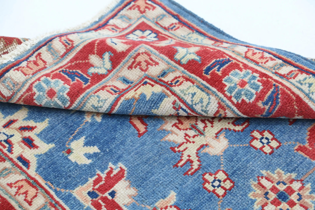 Afghan Ziegler Rug 3' 0" x 4' 9" Hand-Knotted | No. AT67606