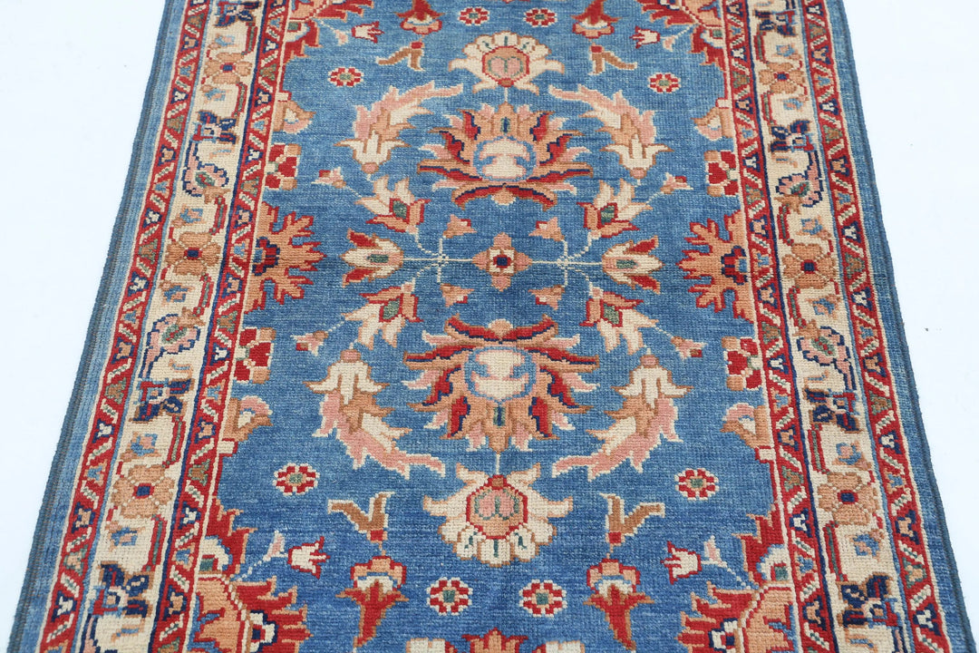 Afghan Ziegler Rug 3' 0" x 4' 9" Hand-Knotted | No. AT69898