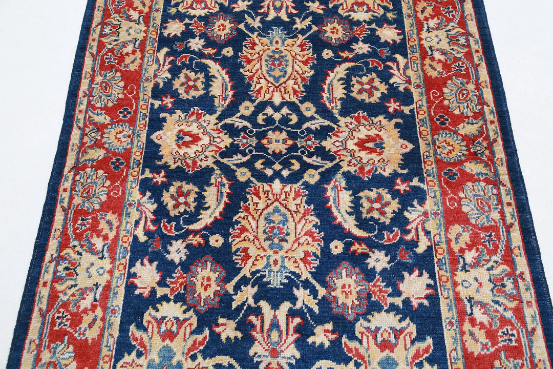 Afghan Ziegler Farhan Gul Rug 3' 10" x 6' 1" Hand-Knotted | No. AT67538