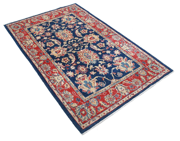 Afghan Ziegler Farhan Gul Rug 3' 10" x 6' 1" Hand-Knotted | No. AT67538
