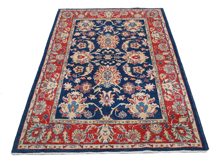 Afghan Ziegler Farhan Gul Rug 3' 10" x 6' 1" Hand-Knotted | No. AT67538
