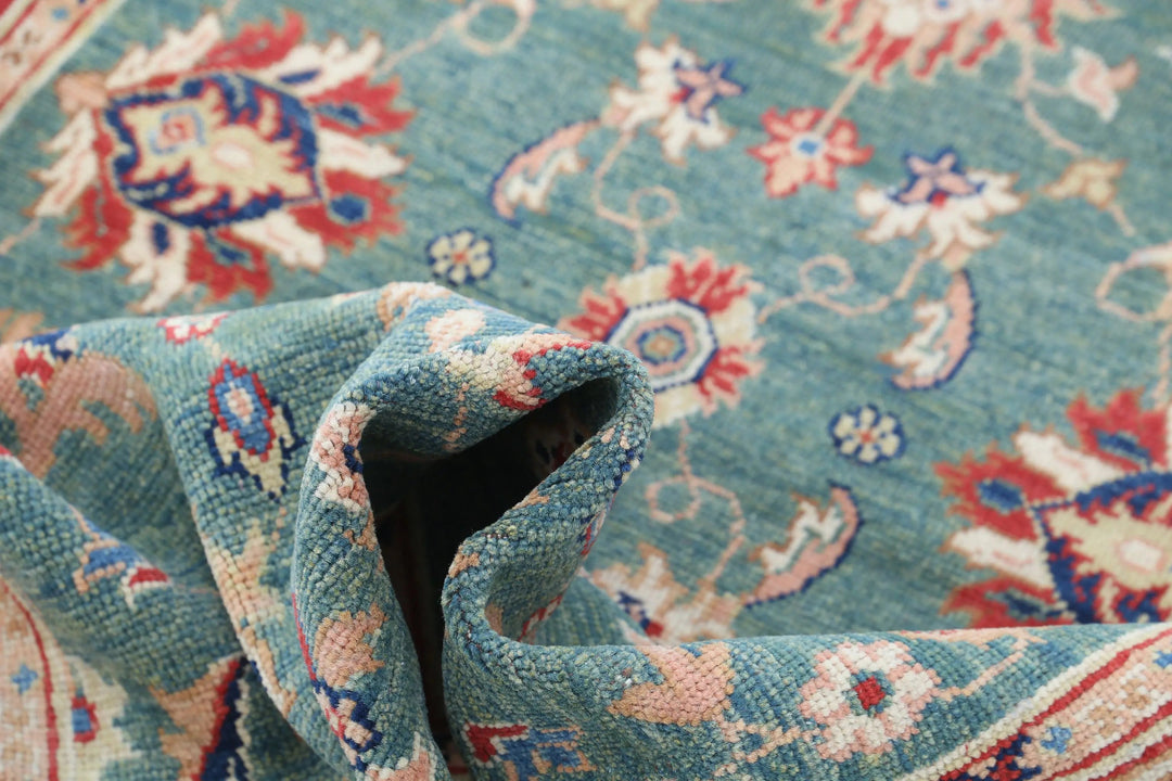 Afghan Ziegler Rug 3' 10" x 6' 3" Hand-Knotted | No. AT40171