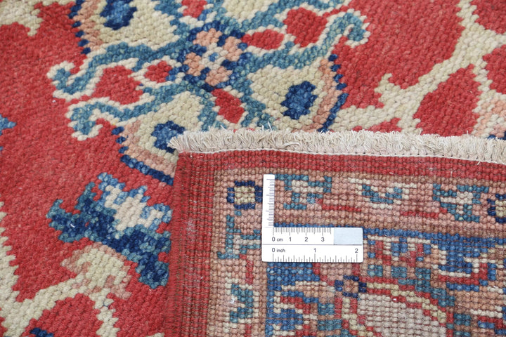 Afghan Ziegler Rug 3' 1" x 4' 2" Hand-Knotted | No. AT65337