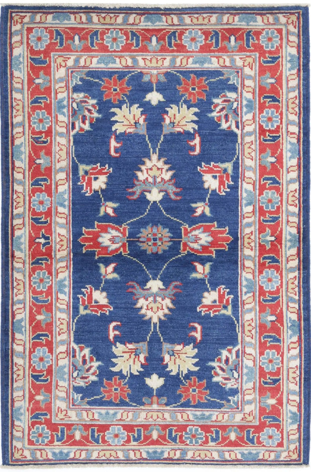 Hand Knotted Ziegler Farhan Gul Wool Rug 3' 1" x 4' 9" - No. AT55821