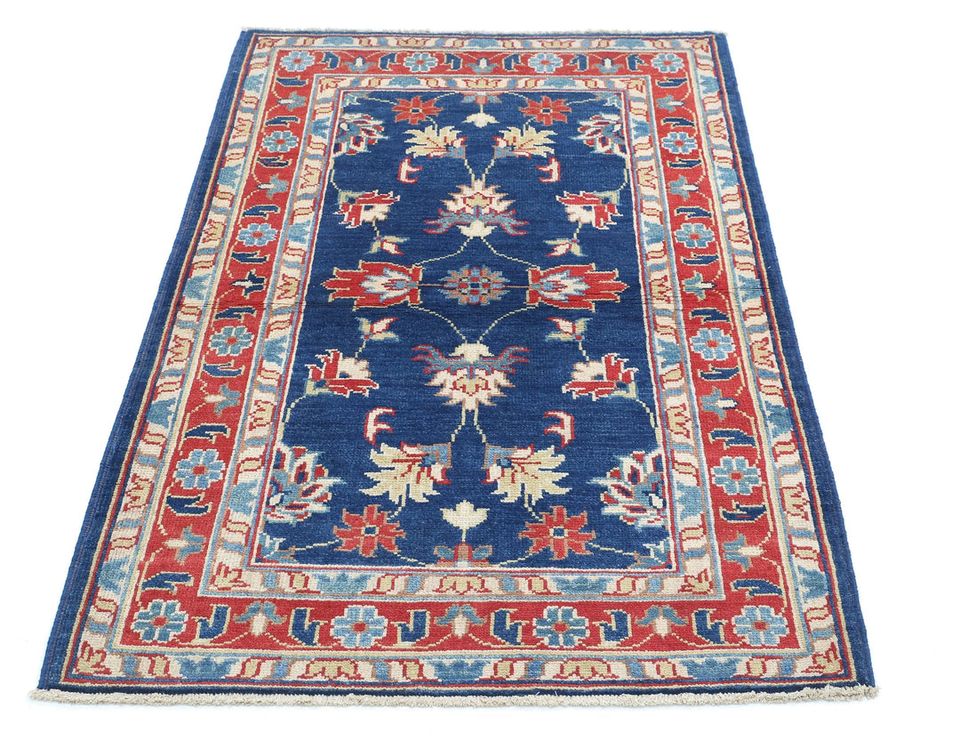 Afghan Ziegler Farhan Gul Rug 3' 1" x 4' 9" Hand-Knotted | No. AT55821