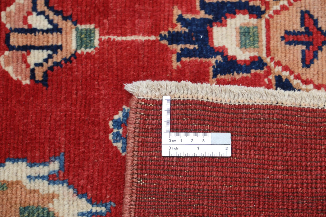 Afghan Ziegler Rug 3' 2" x 4' 8" Hand-Knotted | No. AT62326