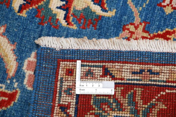 Afghan Ziegler Rug 4' 2" x 5' 10" Hand-Knotted | No. AT17649