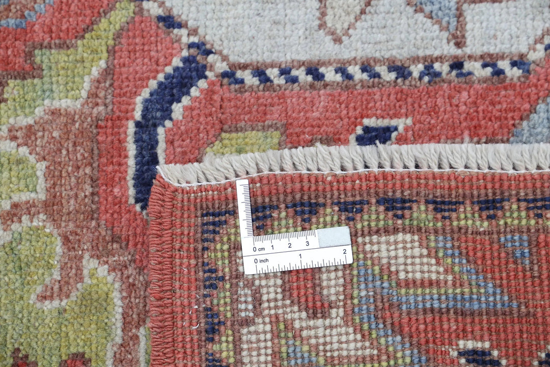 Afghan Ziegler Rug 5' 2" x 6' 11" Hand-Knotted | No. AT14664