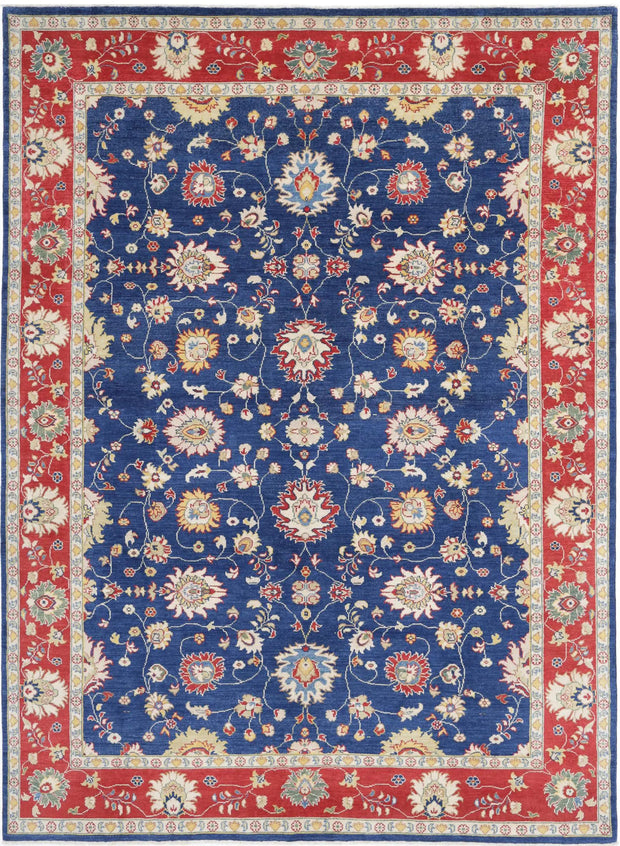 Hand Knotted Ziegler Farhan Gul Wool Rug 8' 10" x 12' 3" - No. AT12689