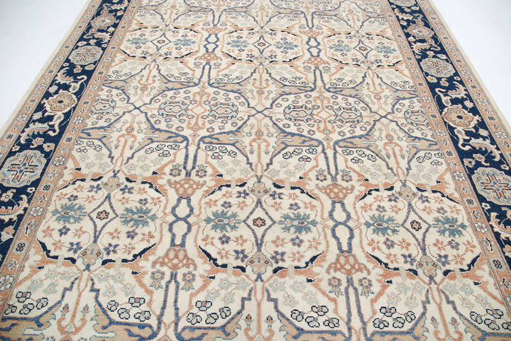 Afghan Ziegler Rug 8' 11" x 11' 5" Hand-Knotted | No. AT77826