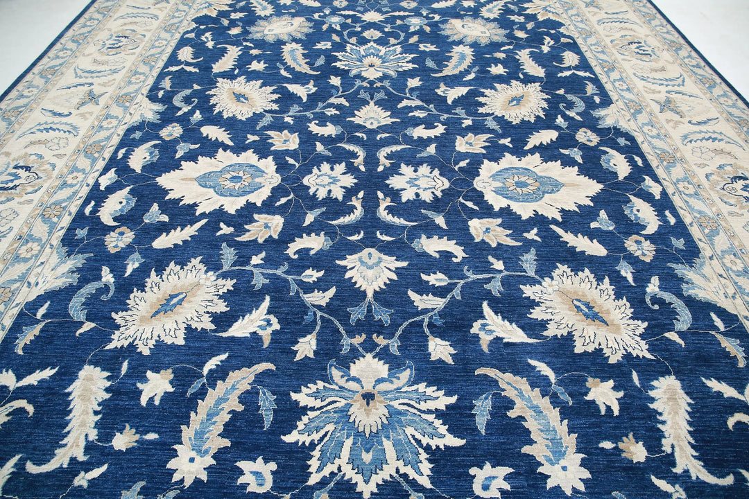 Afghan Ziegler Farhan Rug 12' 11" x 19' 0" Hand-Knotted | No. AT11768