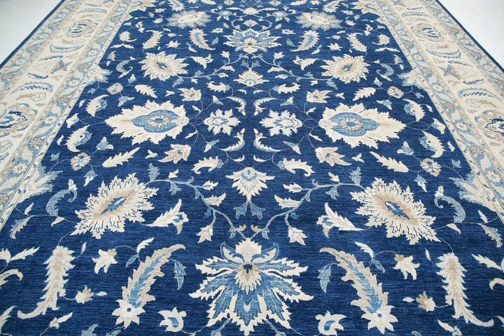 Afghan Ziegler Farhan Rug 12' 11" x 19' 0" Hand-Knotted | No. AT11768