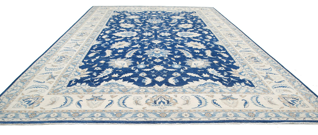 Afghan Ziegler Farhan Rug 12' 11" x 19' 0" Hand-Knotted | No. AT11768