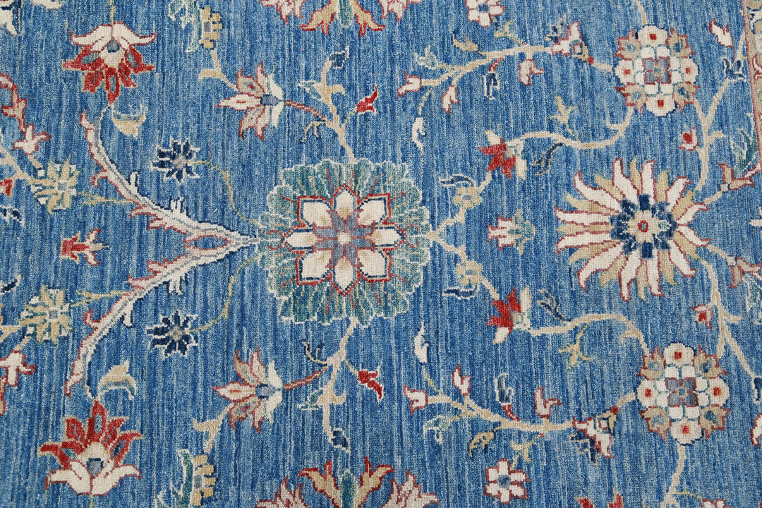 Afghan Ziegler Farhan Rug 13' 2" x 20' 9" Hand-Knotted | No. AT61657