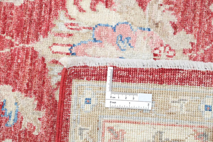 Afghan Ziegler Rug 3' 10" x 5' 9" Hand-Knotted | No. AT23159