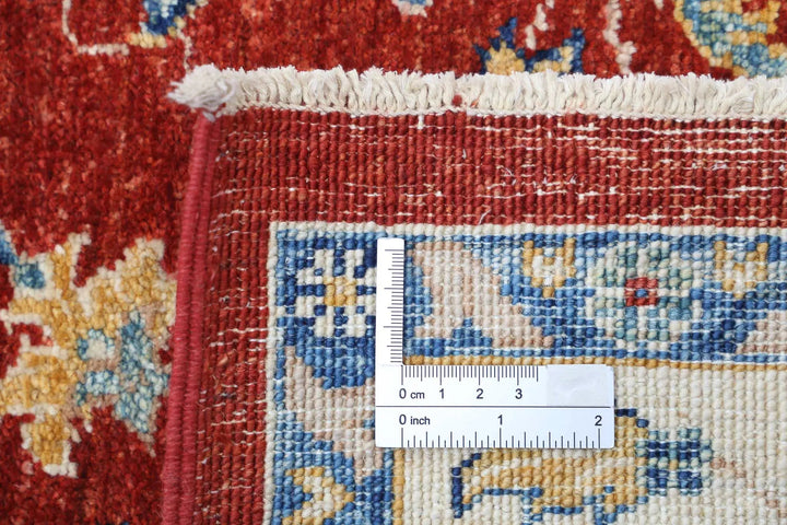 Afghan Ziegler Rug 3' 11" x 5' 9" Hand-Knotted | No. AT40259