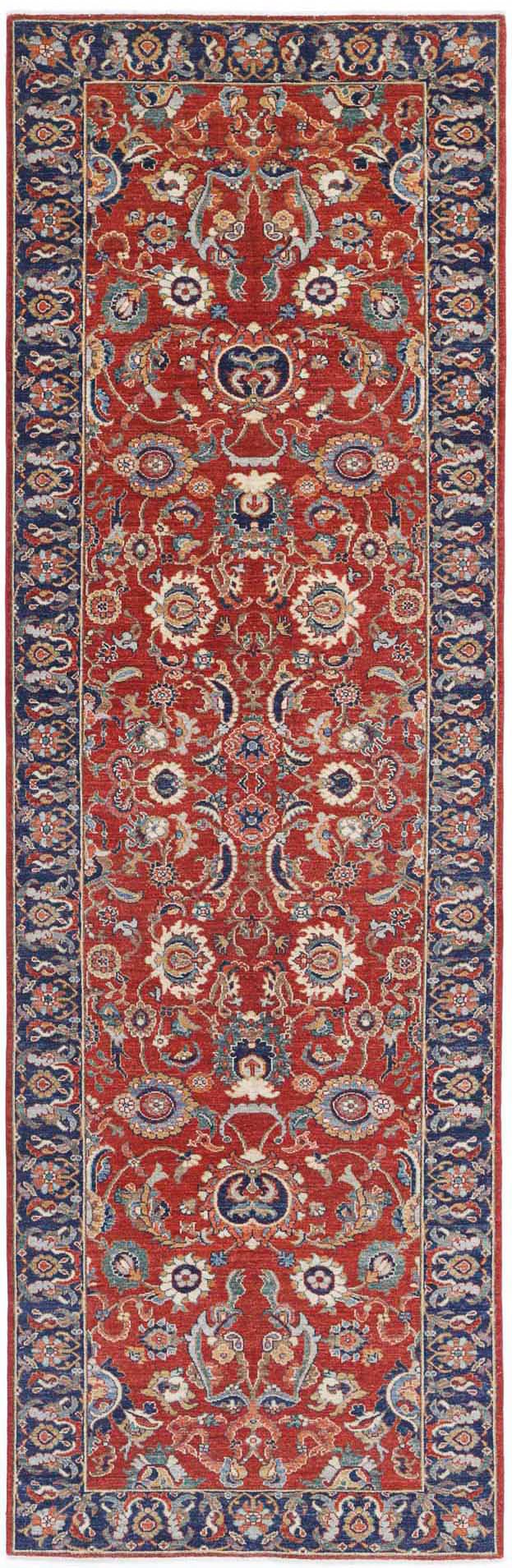 Hand Knotted Ziegler Farhan Wool Rug 4' 0" x 13' 6" - No. AT646975