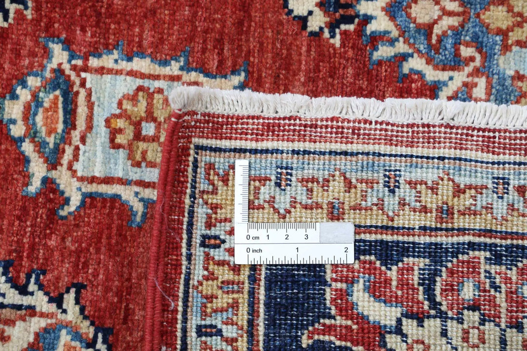 Afghan Ziegler Rug 4' 10" x 6' 5" Hand-Knotted | No. AT92054