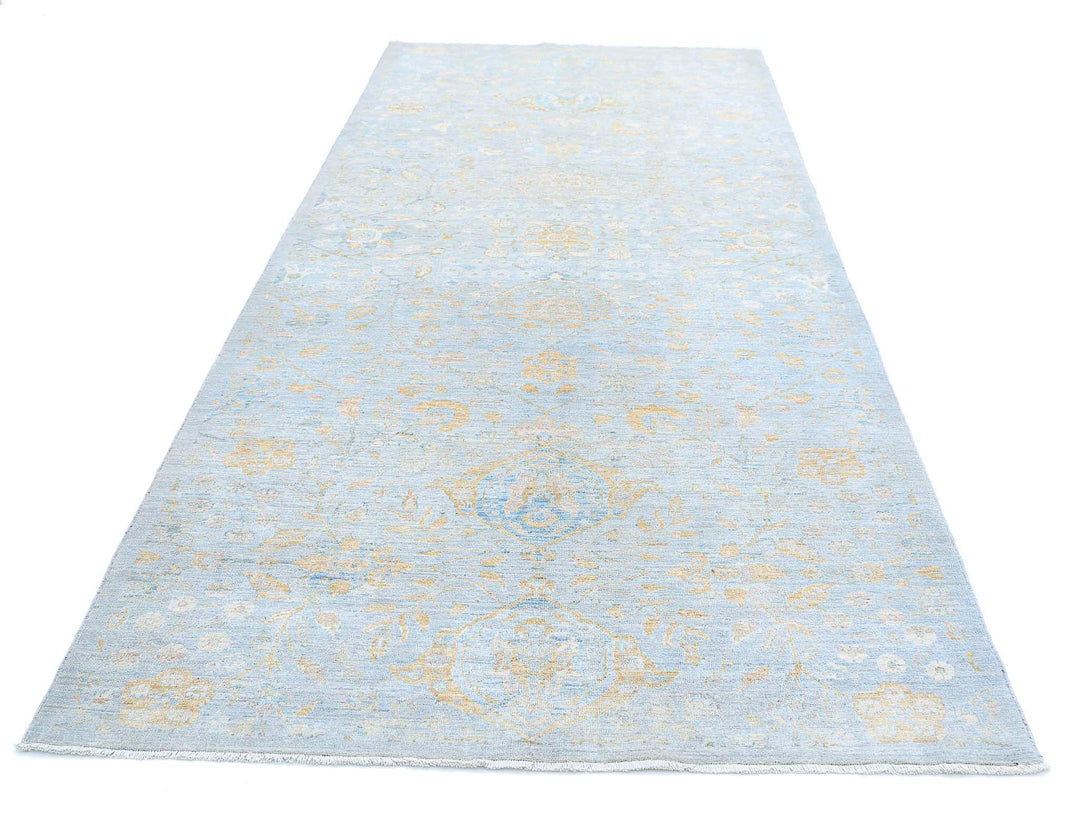 Hand Knotted Ziegler Farhan Wool Rug 5' 0" x 11' 9" - No. AT46777