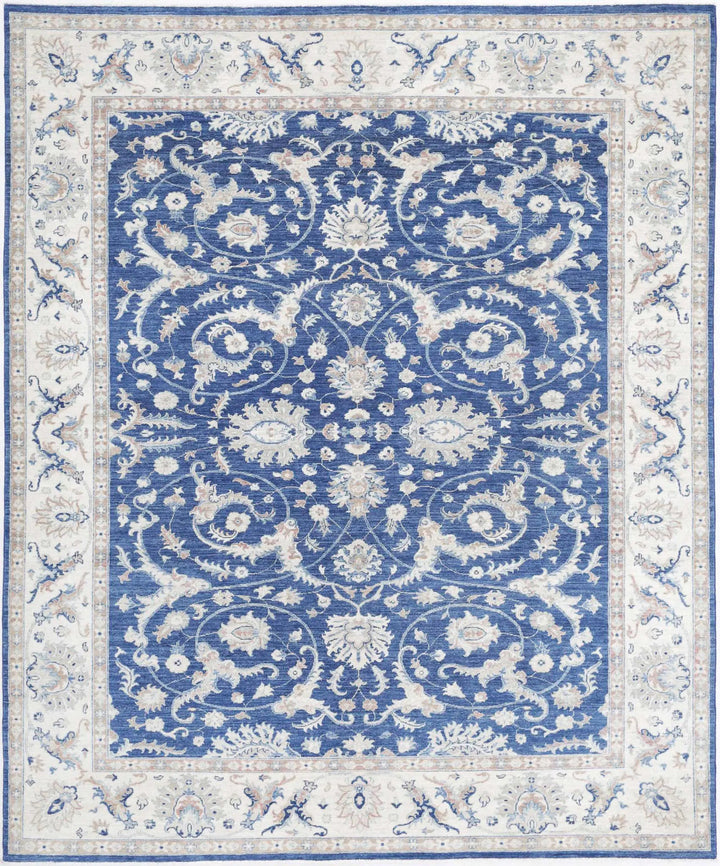 Afghan Ziegler Farhan Rug 7' 10" x 9' 6" Hand-Knotted