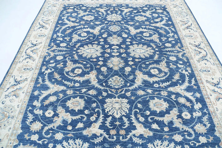 Afghan Ziegler Farhan Rug 7' 10" x 9' 6" Hand-Knotted | No. AT56303