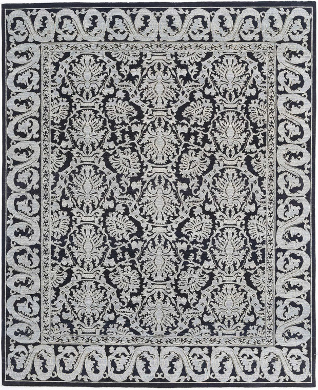 Hand Knotted Ziegler Farhan Wool Rug 8' 0" x 9' 11" - No. AT58572