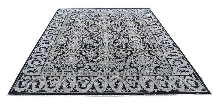Afghan Ziegler Farhan Rug 8' 0" x 9' 11" Hand-Knotted | No. AT58572